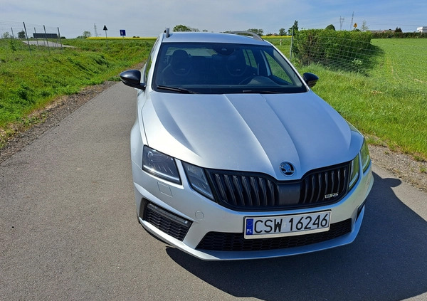 Skoda Octavia cena 72500 przebieg: 195000, rok produkcji 2017 z Lipiany małe 407